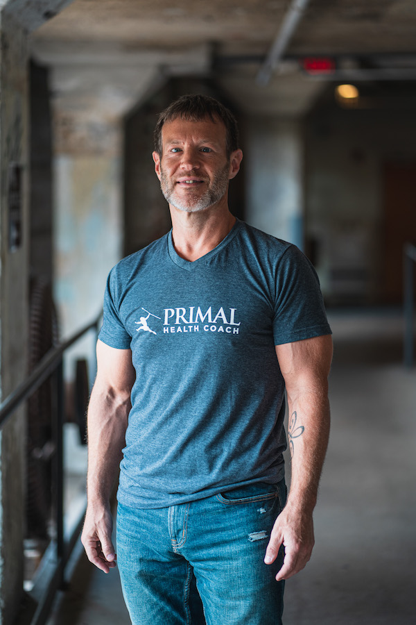 Before and after following the primal lifestyle.